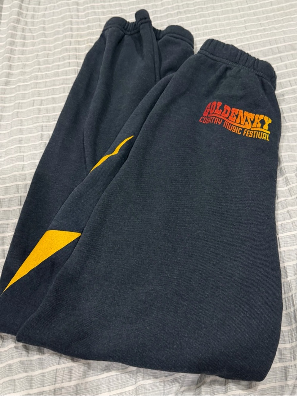 Aviator Nation Small Goldensky Country Music Festival Sweatpants